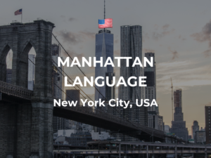 manhattan language nyc usa